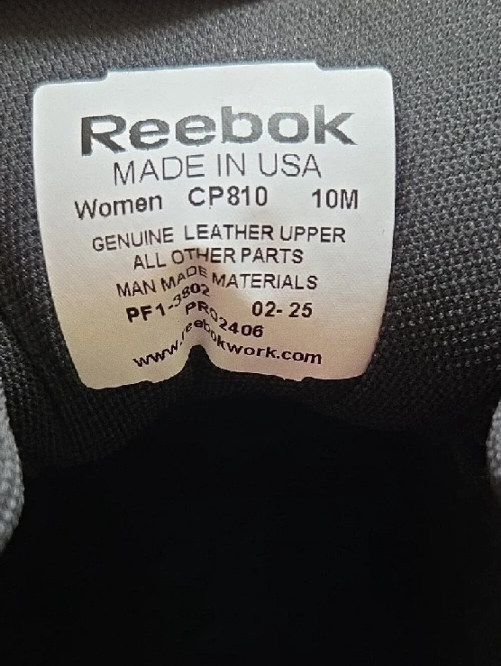 Reebok Duty/Uniform Work Sneakers Womens 10 Brand New - Picture 4 of 5
